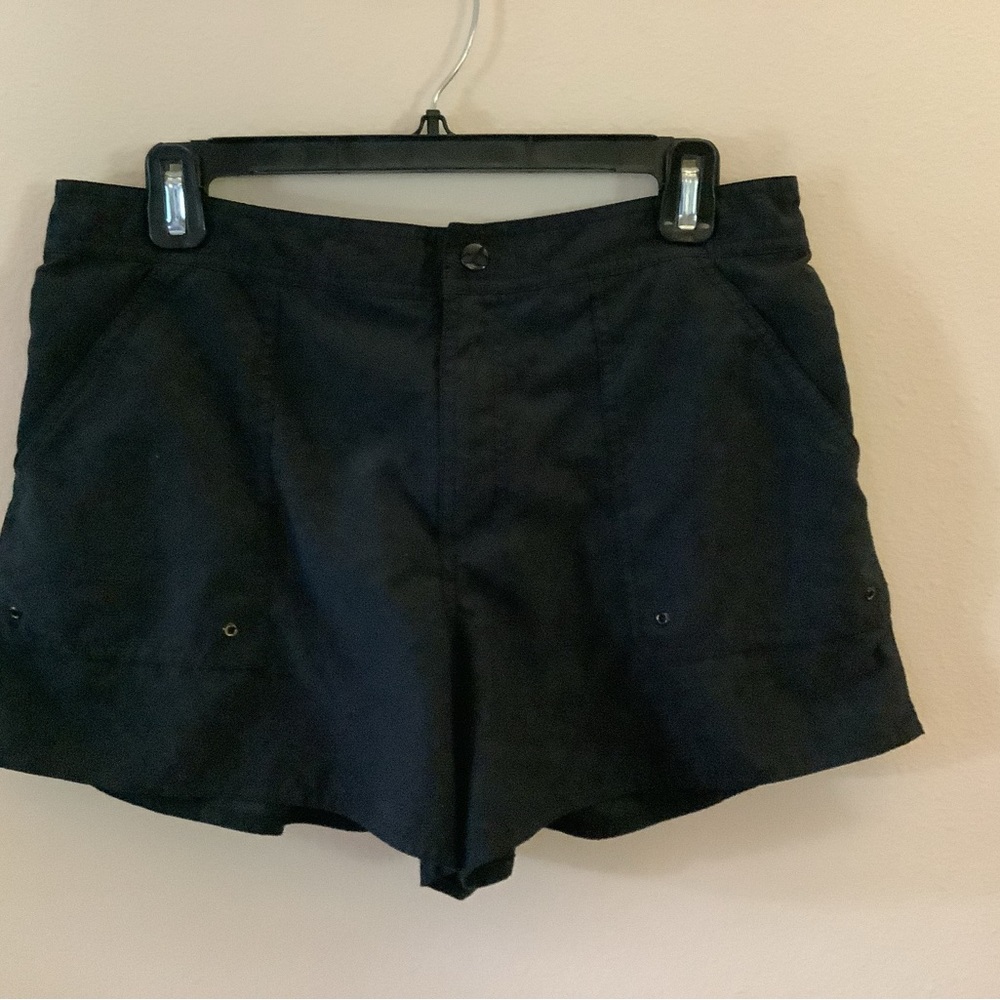 Women’s Black Croft and Barrow Athletic Shorts, Size14